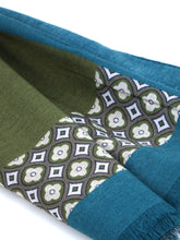 LUDICA green modal/wool scarf